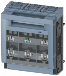 Fuse load-break switch, cover handle, 3 pole, 630 A, 690 V, (W x H x D) 249.4 x 306 x 164.5 mm, busbar, 3NP1163-1BC20