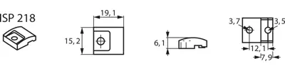 10007105 Fischer Elektronik Semiconductor Sockets, Holders Image 2