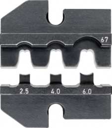 Crimping die for solar connectors, 2.5-6 mm², AWG 14-10, 97 49 67