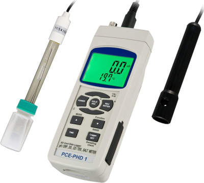 PCE-PHD 1 PCE Instruments Conductivity, PH-Meter, Refractometer Image 1