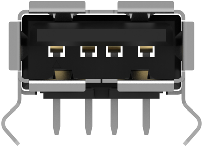 1903814-1 TE Connectivity USB Connectors, PC Connectors Image 5