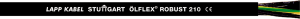 TPE control line ÖLFLEX ROBUST 210 12 G 0.75 mm², AWG 19, unshielded, black