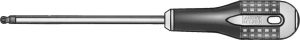 Screwdriver, 2 mm, hexagon, BL 100 mm, L 203 mm, BE-8702
