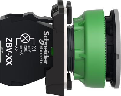 XB5FVB4C0 Schneider Electric Actuators, Signal Elements and Front Elements Image 2