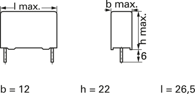 B32673Z4225K000 TDK (EPCOS) Film Capacitors Image 2