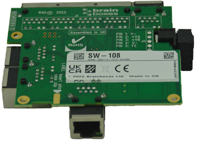 SW-108 BRAINBOXES Industrial ethernet switches Image 4