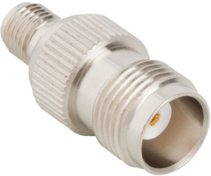 Coaxial adapter, 50 Ω, SMA socket to RP TNC socket, straight, 242107RP
