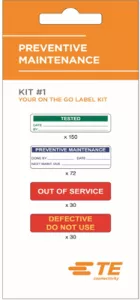 2388600-1 TE Connectivity Inspection labels, plates and tapes
