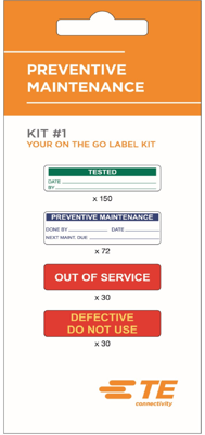 2388600-1 TE Connectivity Inspection labels, plates and tapes