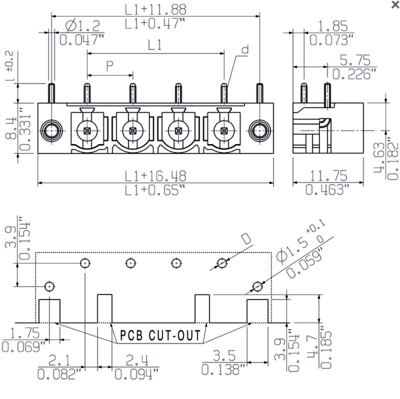 1472630000 Weidmüller PCB Connection Systems Image 3