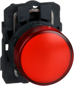 Signal light, waistband round, red, mounting Ø 22 mm, XB5AVG4