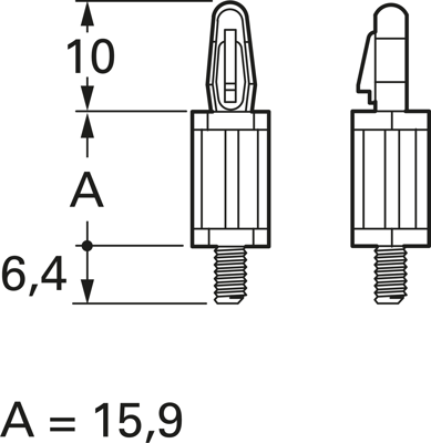 10016633 ESSENTRA COMPONENTS PCB Fasteners Image 5