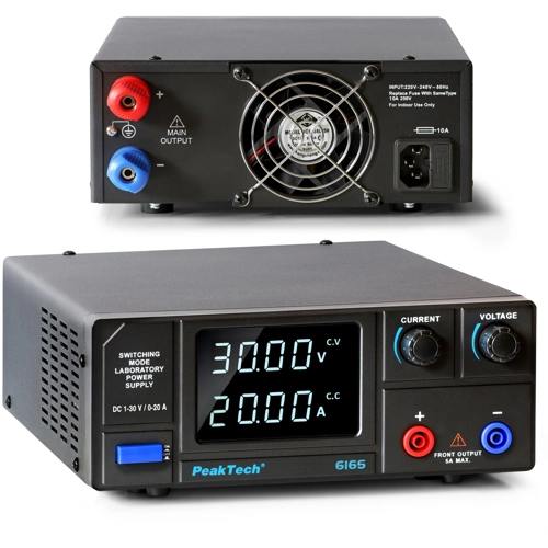 P 6165 PeakTech Bench Power Supplies and Loads Image 2