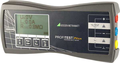 PROFITEST PVSUN Gossen Metrawatt VDE testers, Installation testers, Insulation testers Image 2
