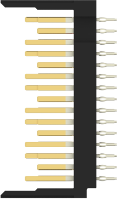1934325-1 TE Connectivity Hard Metric Connectors Image 2