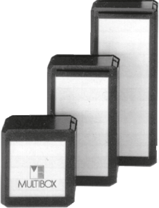 Die-cast aluminum enclosure, (L x W x H) 134 x 80 x 40 mm, black (RAL 9005), IP43, DELTA-BOX 130