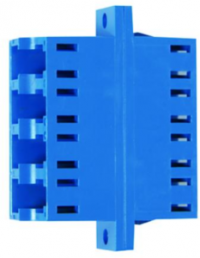 LC-plug, multimode, ceramic, blue, 100007153