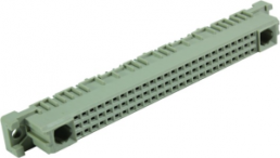 Female connector, type M, 78 pole, a-b-c, pitch 2.54 mm, press-in connection, straight, 09032786830