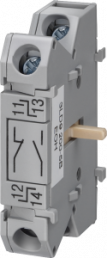 Auxiliary switch, 1 Form A (N/O) + 1 Form B (N/C), for main and emergency stop switch 3LD2, 3LD9200-5B