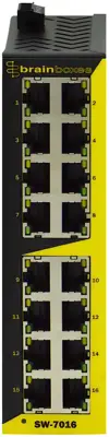SW-7016 BRAINBOXES Industrial ethernet switches Image 3