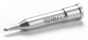 Soldering tip, pencil point, Ø 1.3 mm, (T x L x W) 1.3 x 30.5 x 1.3 mm, 0102ADLF13/SB
