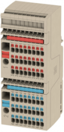Potential distribution block, push-in connection, 0.5-6.0 mm², 41 A, 6 kV, dark beige, 2506370000