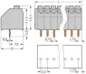 250-109 WAGO PCB Terminal Blocks