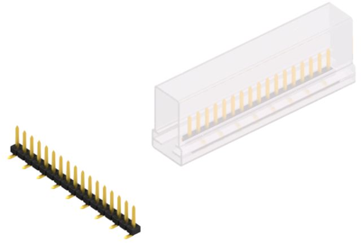 SLY7SMD04517GSM Fischer Elektronik PCB Connection Systems