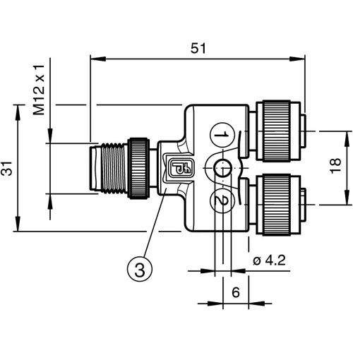 275460 PEPPERL+FUCHS Sensor-Actuator Adapter Image 2
