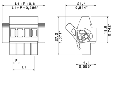 1961300000 Weidmüller PCB Connection Systems Image 3