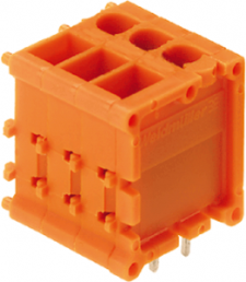 PCB terminal, 20 pole, pitch 5.08 mm, AWG 26-14, 10 A, screw connection, orange, 0598660000
