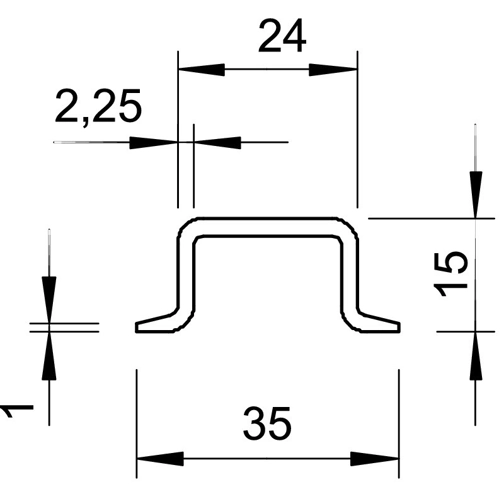 1115553 OBO Bettermann DIN Rails Image 2