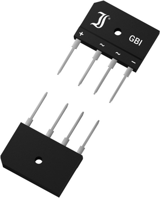 GBI25B Diotec Semiconductors Bridge Rectifiers