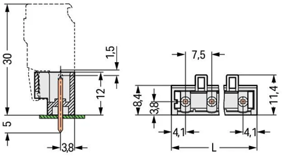 721-268/001-000 WAGO PCB Connection Systems Image 2