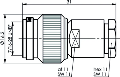 100124609 Telegärtner Coaxial Connectors Image 2