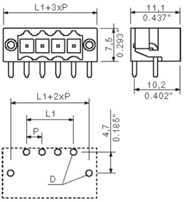 1841910000 Weidmüller PCB Connection Systems Image 3