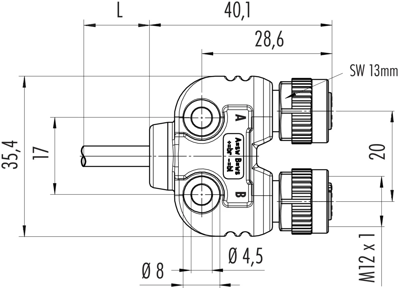 79 5236 33 04 binder Sensor-Actuator Cables Image 2