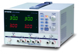 Laboratory power supply, 30 VDC, outputs: 3 (3 A/3 A/3 A), 195 W, 100-230 VAC, GPD-3303S