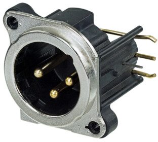 NC3MBHR Neutrik XLR Connectors
