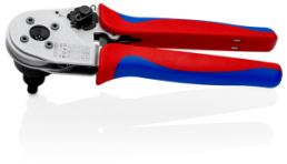 Four-pin crimping pliers for four-pin crimping pliers, 0.35-3.0 mm², AWG 22-12, Knipex, 97 52 67 DT