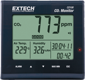 Extech carbon monoxide meter, CO100