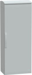 Control cabinet, (H x W x D) 1250 x 500 x 320 mm, IP44, polyester, light gray, NSYPLAT1253G