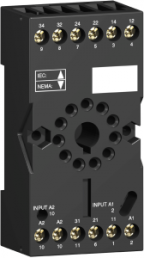 Relay socket for universal relay RUMC2, RUZSC2M