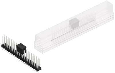 SL11SMD10444ZBSM Fischer Elektronik PCB Connection Systems
