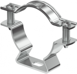 Spacer clamp, max. bundle Ø 44 mm, aluminum, (L x W) 73 x 16 mm