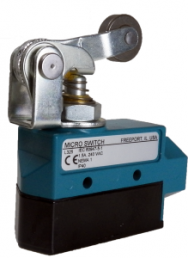 Switch, 1 pole, 1 Form C (NO/NC), roller lever, screw connection, IP40, BZE6-2RQ2