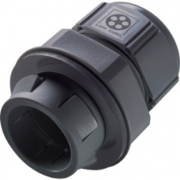 Cable gland, M25, 30/32 mm, Clamping range 6 to 13 mm, IP68, black, 53112887
