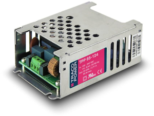 Switching power supply, 12/5/-12 VDC, 6 A, 65 W, TPP 65-321M2