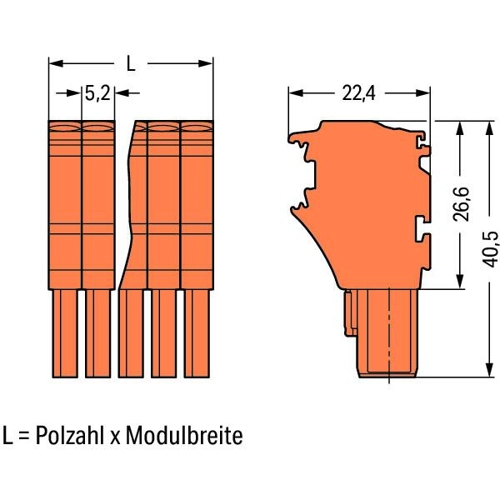 2022-102/000-012 WAGO PCB Connection Systems Image 2