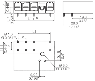1156590000 Weidmüller PCB Connection Systems Image 3